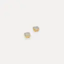 Boucle d'oreille  or jaune 18Kt. 1,65g  diamant  58pc 0,29ct.